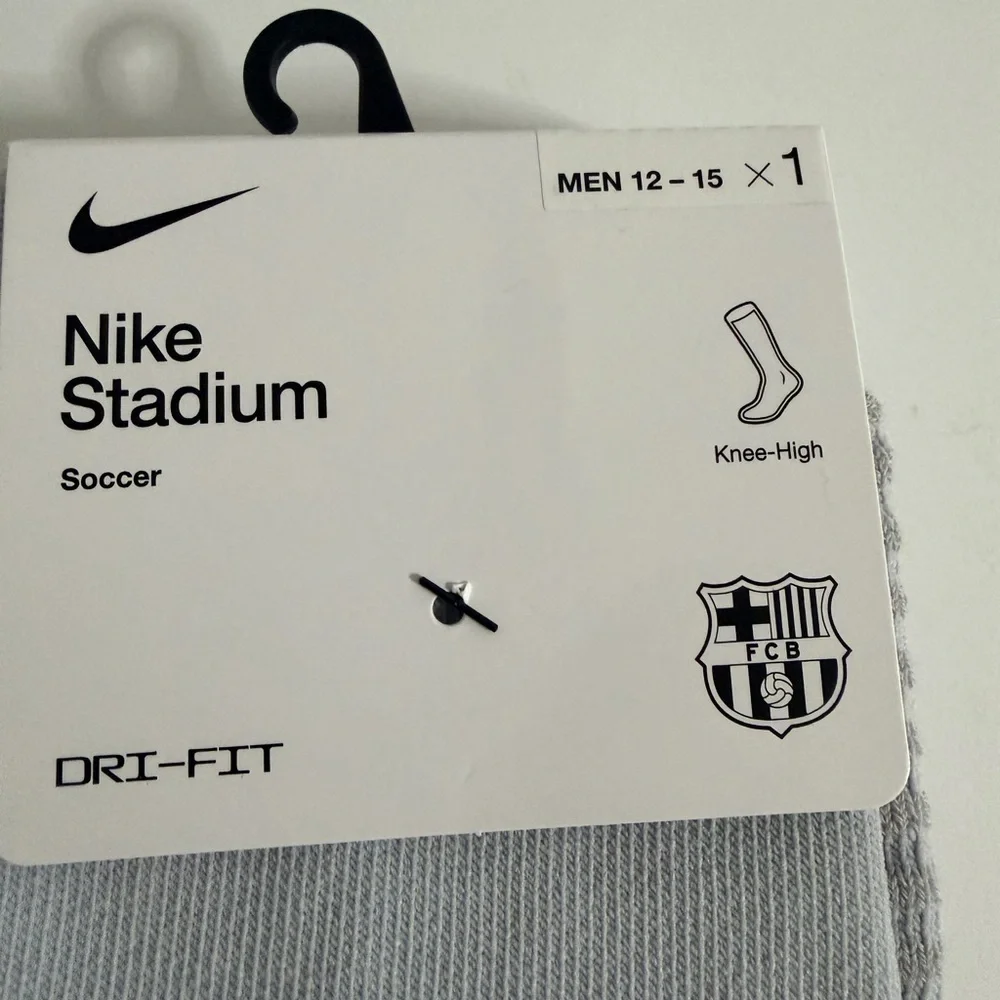 Nike Stadium Soccer Knee High FCB Culers Socks FC Barcelona Men’s Large 12-15